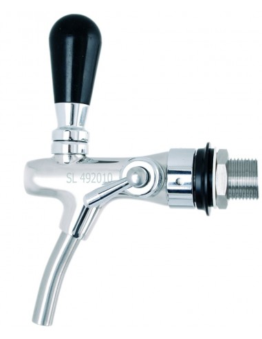 KOH01961 - Beer tap in stainless steel 5/8-65 mm, normal spout