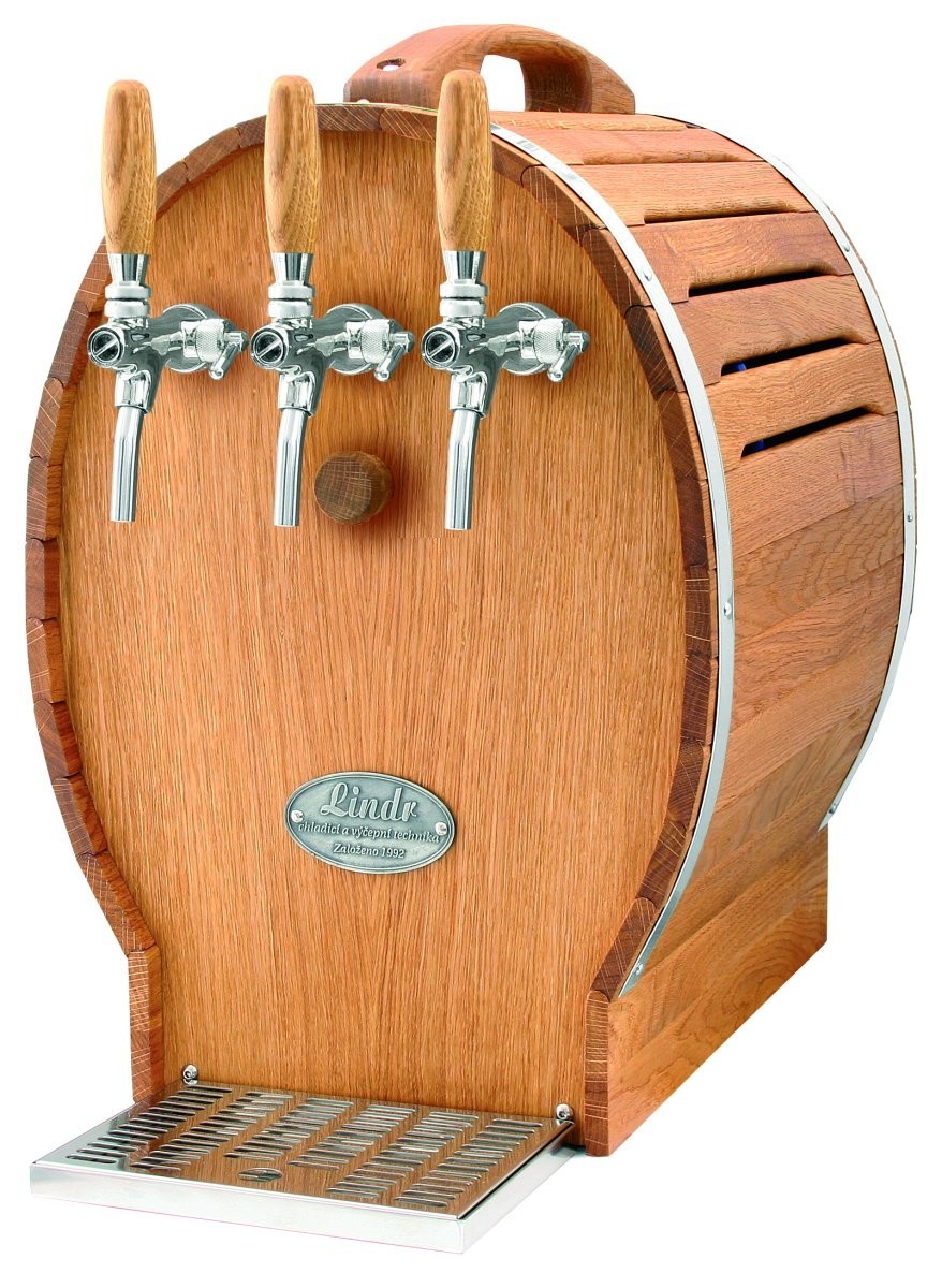 LCH02063 - Luftkylda vinkylare - Lindr Soudek 50/K "green line" Vinkylare med 3 rostfria kranar (varav 2 kylda)