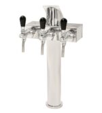 STV01796 - Tapptorn komplett - Tapptorn "T3" i rostfritt med 3 kranar