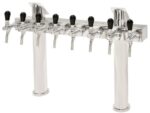 STV01798 - Tapptorn komplett - Tapptorn "T8" i rostfritt med 8 kranar