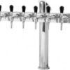 STV01802 - Tapptorn komplett - Tapptorn "T6" i rostfritt med 6 kranar