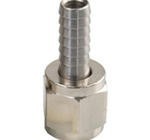 UPP00027 - 7/16" mutter + rak 6 mm nippel