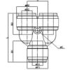 HUY-I - Fördelare - FluidFit HUY snabbkoppling Y-koppling (tum)