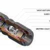 HCVU-I - Backventiler - FluidFit HCVU snabbkoppling backventil (tum)