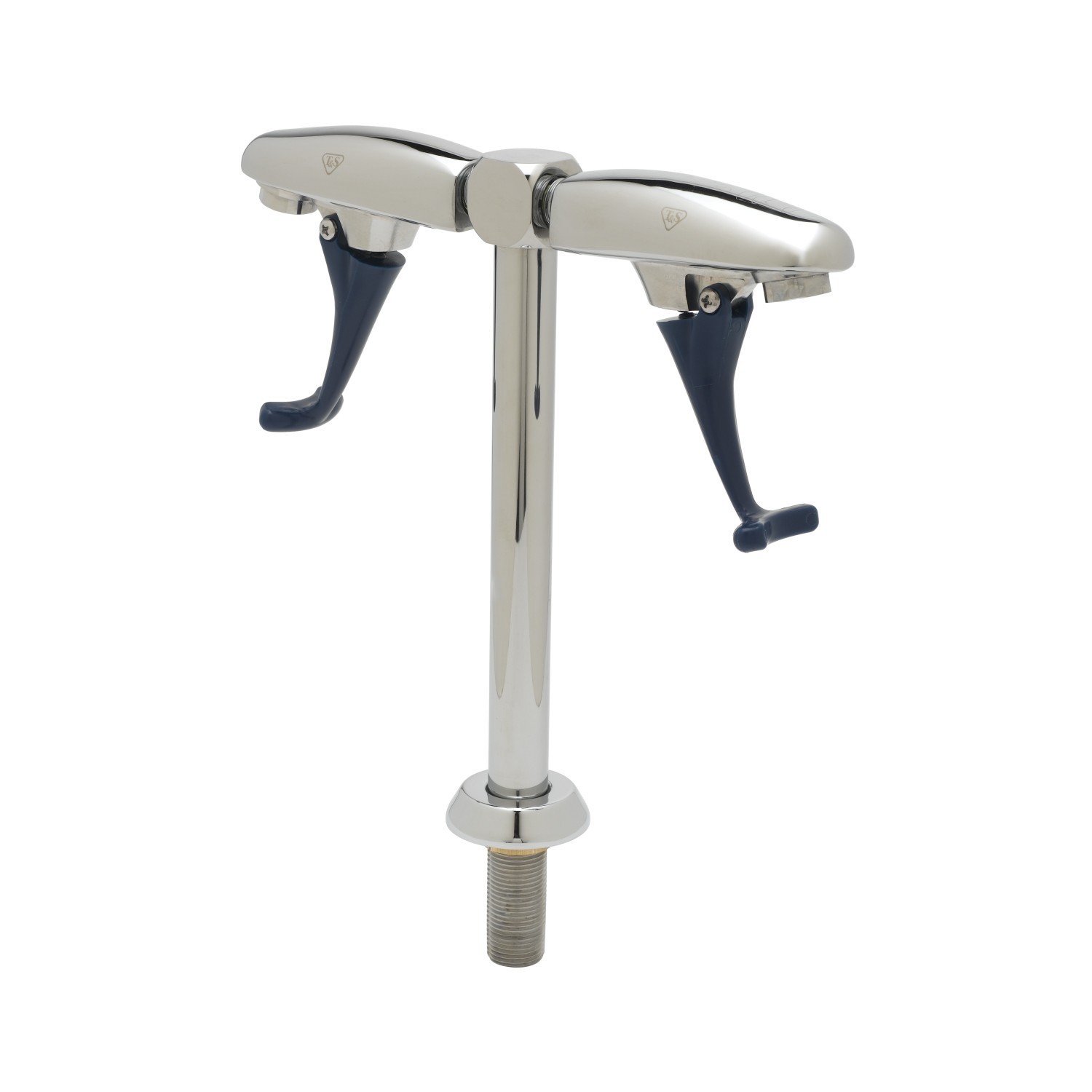 UPP00160 - Tapptorn för vatten - Vattensifon / glasfyllare (30 cm serveringshöjd) med två tapphuvuden för vatten med tryckarm